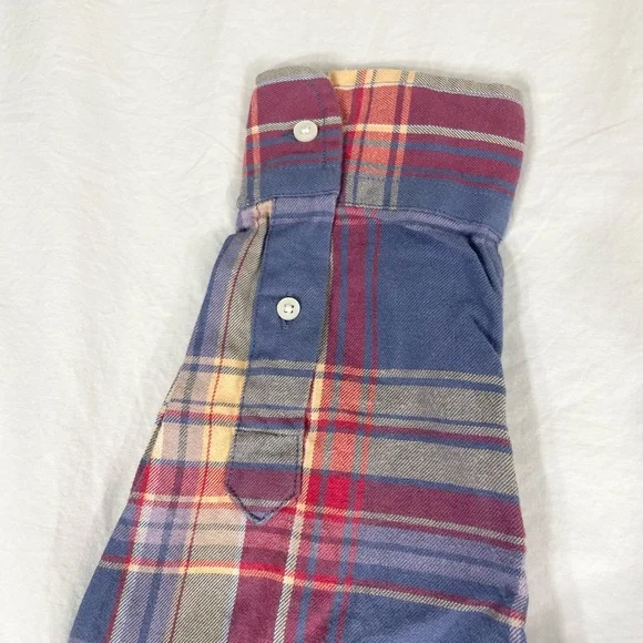 VTG Lauren Ralph Lauren Women Multicolor Long Sleeve Button Up Shirt Size XL - Picture 7 of 10